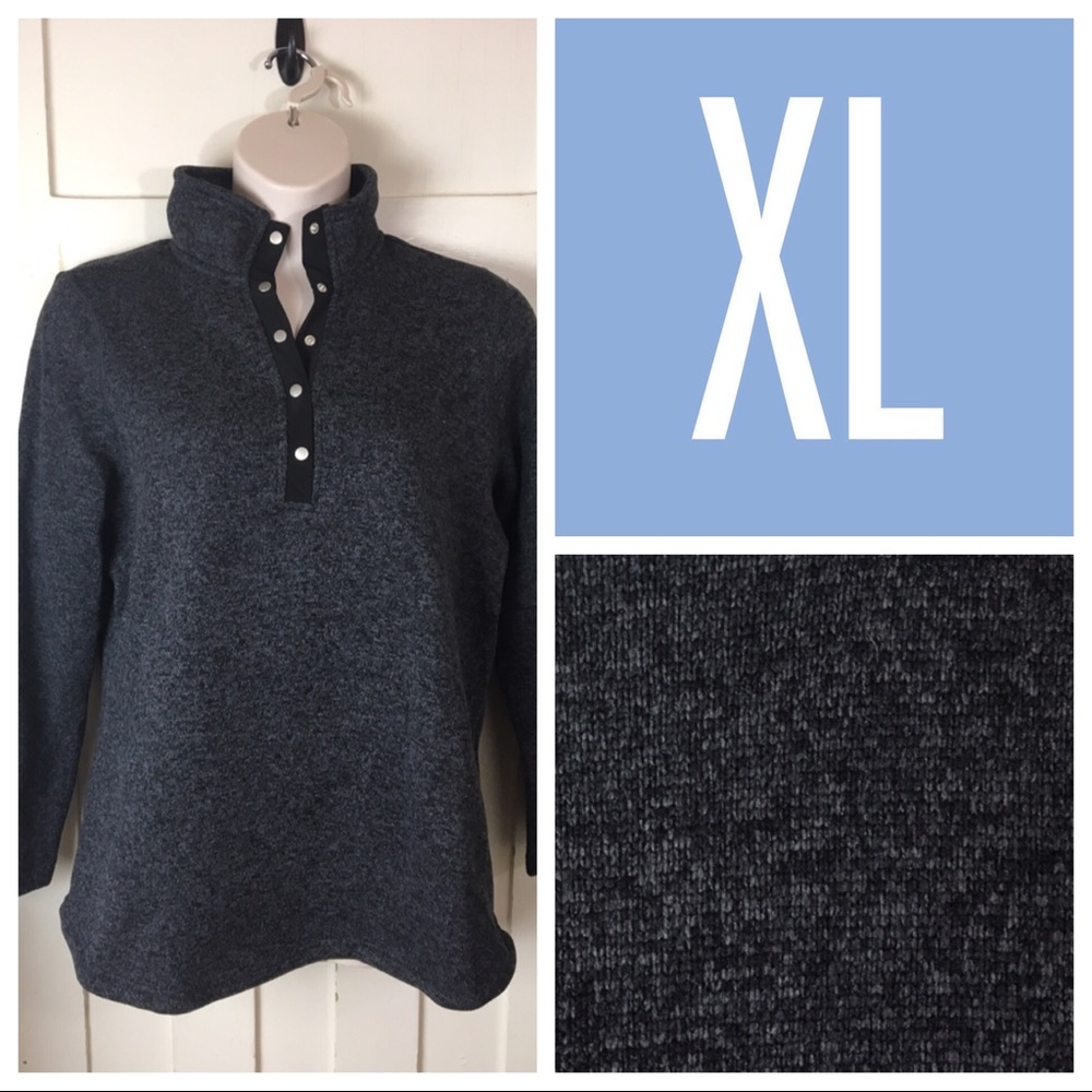 NWT Charles River Sweater Fleece Tunic XL